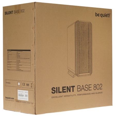 Корпус be quiet! Silent Base 802 (BG040) белый