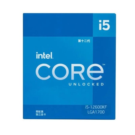 Процессор Intel Core i5-12600KF BOX без кулера (BX8071512600KF) серый