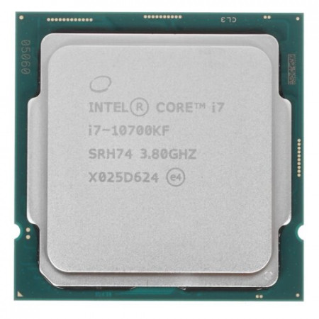 Процессор Intel Core i7-10700KF BOX (без кулера) (BX8070110700KF) серый