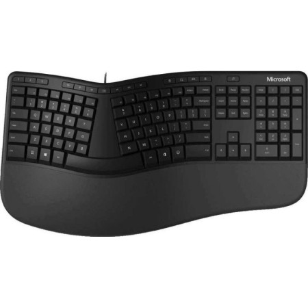 Клавиатура проводная Microsoft Ergonomic for Business (LXN-00011) черный