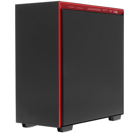 Корпус NZXT H710i (CA-H710i-BR) черно-красный