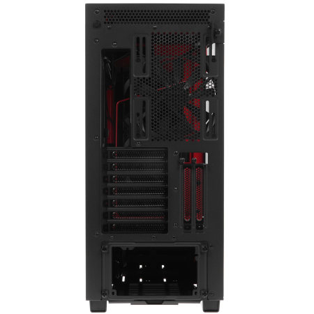 Корпус NZXT H710i (CA-H710i-BR) черно-красный