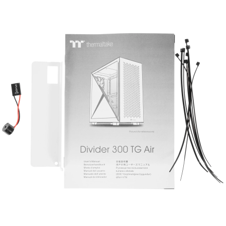 Корпус Thermaltake Divider 300 TG Air Snow (CA-1S2-00M6WN-02) белый