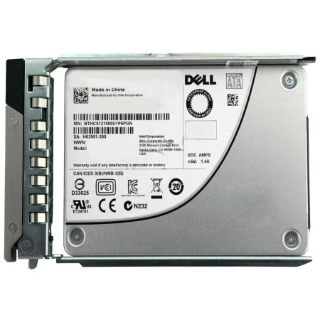 960 ГБ SSD диск Dell 400-BDUX серый