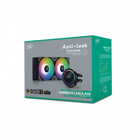 Система водяного охлаждения Deepcool GAMMAXX L240 A-RGB (DP-H12CF-GL240-ARGB) черный