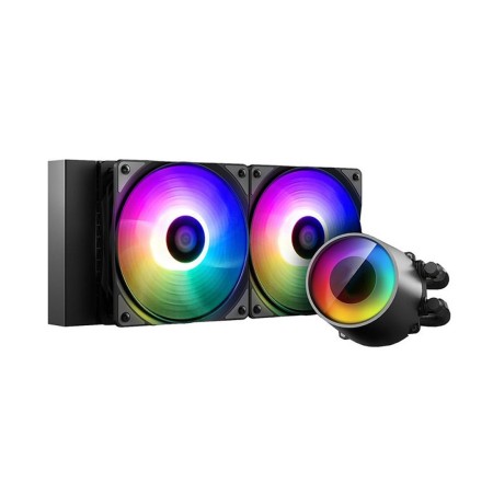 Система водяного охлаждения Deepcool CASTLE 240 RGB V2 (DP-GS-H12AR-CSL240V2) черный