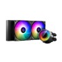 Система водяного охлаждения Deepcool CASTLE 240 RGB V2 (DP-GS-H12AR-CSL240V2) черный