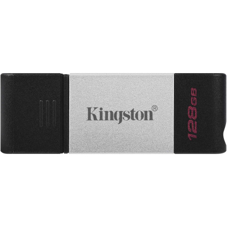 128 ГБ USB Флеш-накопитель Kingston DT80 (DT80/128GB) черный