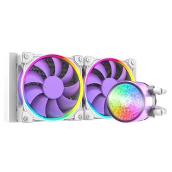 Система водяного охлаждения ID-Cooling Pinkflow 240 Diamond Purple белый