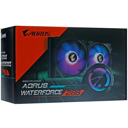 Система водяного охлаждения Gigabyte AORUS WATERFORCE 280 черный