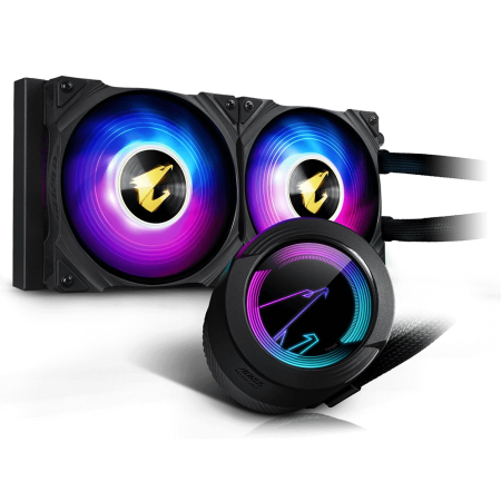 Система водяного охлаждения Gigabyte AORUS WATERFORCE 280 черный