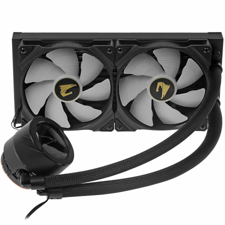 Система водяного охлаждения Gigabyte AORUS WATERFORCE 280 черный