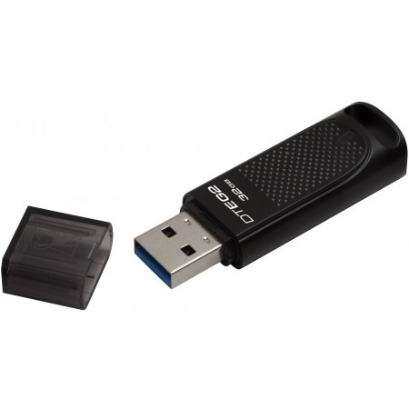32 ГБ USB Флеш-накопитель Kingston DTEG2/32GB черный