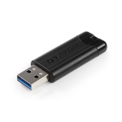 64 ГБ USB Флеш-накопитель Verbatim Pinstripe (49318) черный 64 ГБ USB Флеш-накопитель Verbatim Pinstripe (49318) черный