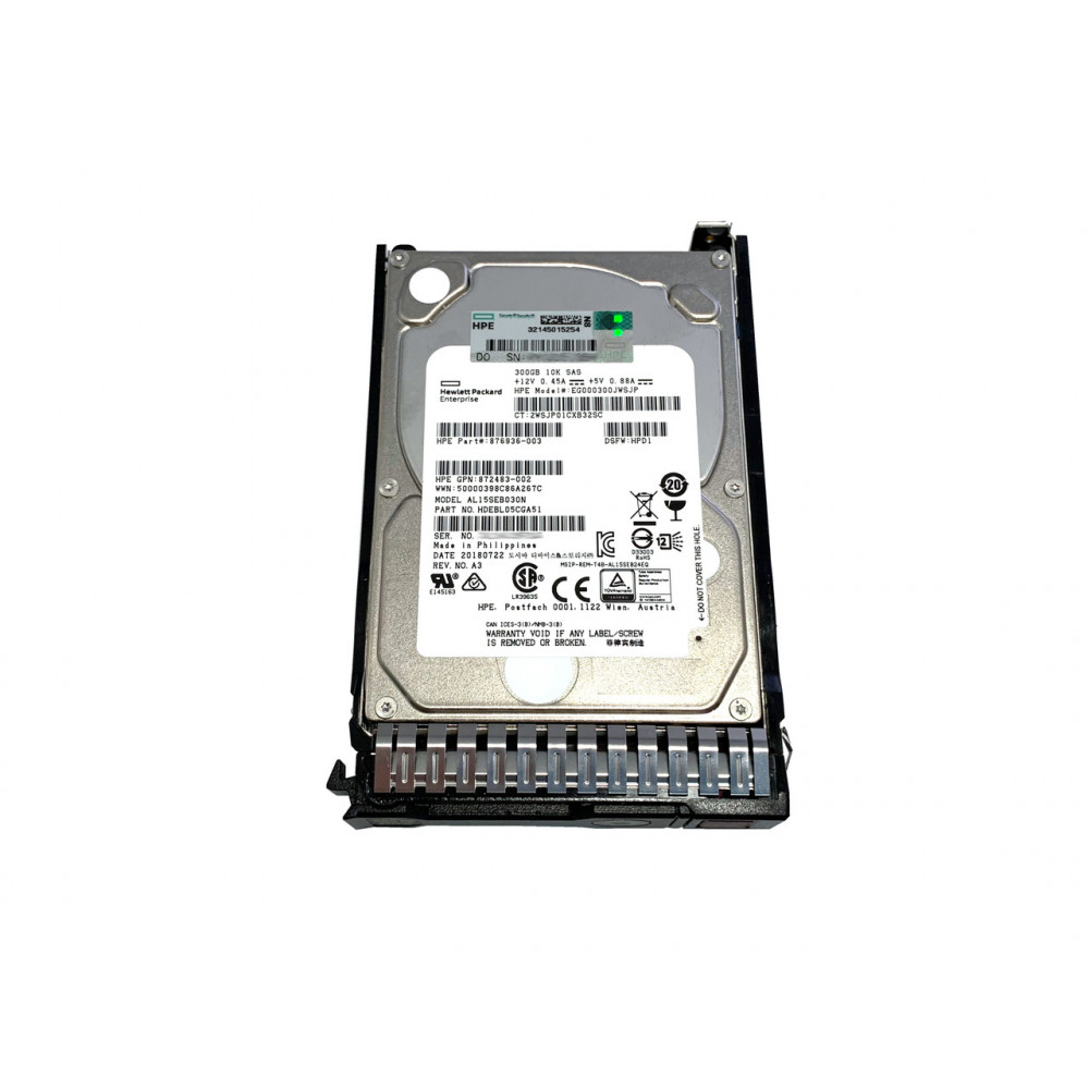 300 ГБ Жесткий диск HP Enterprise Proliant (872475-B21)