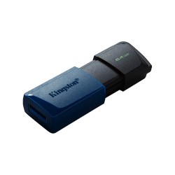 64 ГБ USB Флеш-накопитель Kingston DataTraveler Exodia М (DTXM/64GB) черно-синий