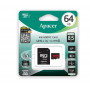 64 ГБ Карта памяти microSDXC Apacer AP64GMCSX10U5-R черный