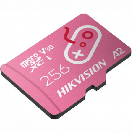 256 ГБ Карта памяти microSDXC Hikvision HS-TF-G2/256G розовый