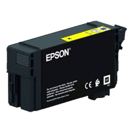 Картридж струйный Epson T40D (C13T40D440) желтый (повышенная емкость) (с чипом)