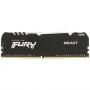 Оперативная память Kingston FURY Beast Black RGB (KF430C15BBA/8) 8 ГБ черный