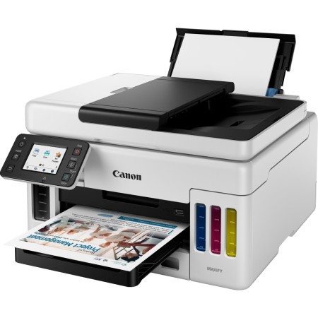 МФУ струйное Canon MAXIFY GX6040 (4470C009) белый (без кабеля USB)