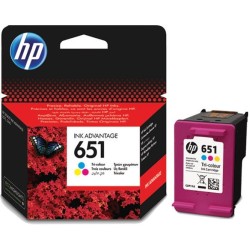 Картридж струйный HP 651 (C2P11AE) трехцветный