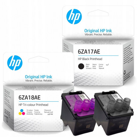 Печатающая головка HP 6ZA17AE черный (с чипом)