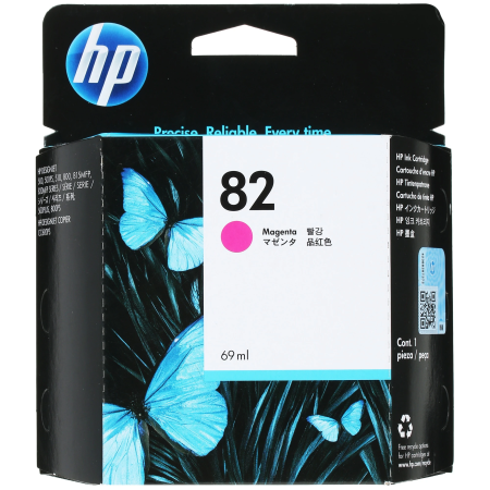 Картридж струйный HP 82 (C4912A) пурпурный (с чипом)
