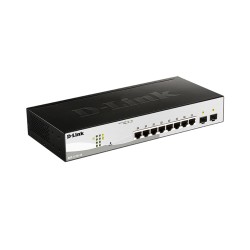 Коммутатор D-Link DGS-1210-10/F1A черный
