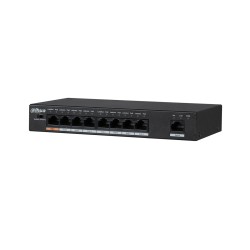 Коммутатор Dahua DH-PFS3009-8ET-96 черный