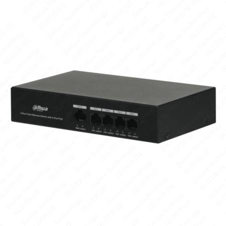 Коммутатор Dahua DH-PFS3005-4ET-36 черный