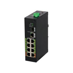 Коммутатор Dahua DH-LR2110-8ET-120 черный