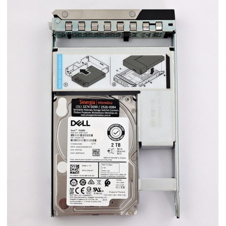 2 ТБ Жесткий диск Dell 400-ATJX серый