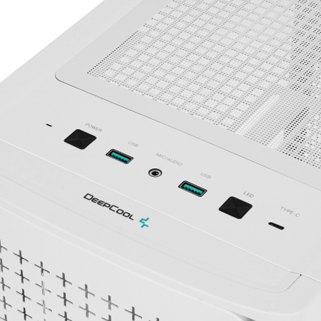 Корпус DeepCool CK560 (R-CK560-WHAAE4-G-1) белый
