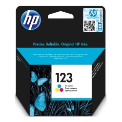 Картридж струйный HP 123 (F6V16AE) многоцветный (с чипом)