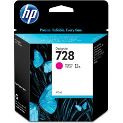 Картридж струйный HP 728 (F9J66A) пурпурный (с чипом)