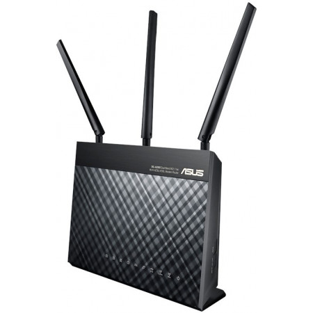 Wi-Fi роутер ASUS DSL-AC68U черный