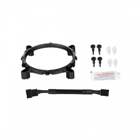 Кулер Thermaltake Contact Silent 12 (CL-P039-AL12BL-A) серый