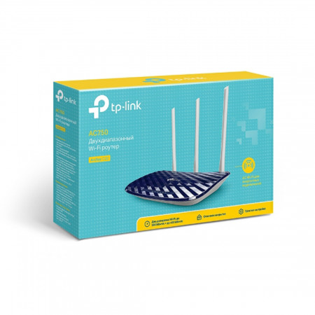 Wi-Fi роутер TP-Link Archer C20 черный