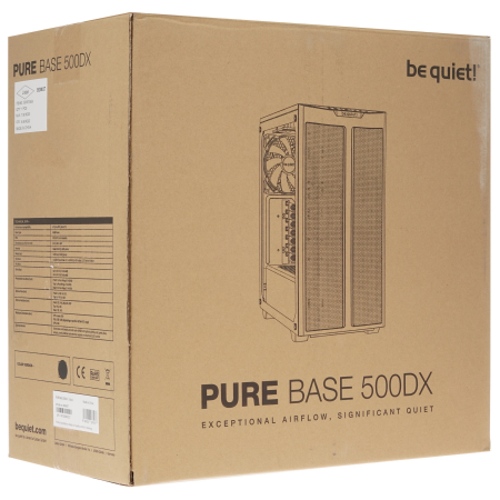 Корпус be quiet! Pure Base 500DX (BGW37) черный