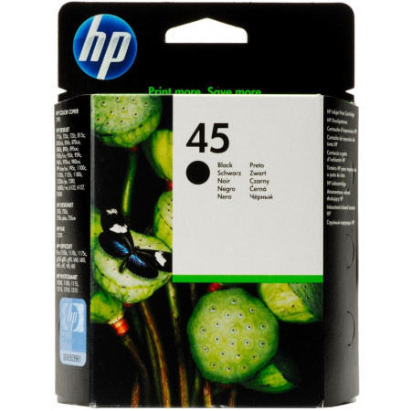Картридж струйный HP 45 (51645AE) черный
