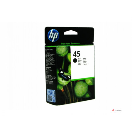 Картридж струйный HP 45 (51645AE) черный