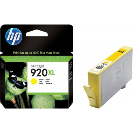 Картридж струйный HP 920XL (CD974AE) желтый