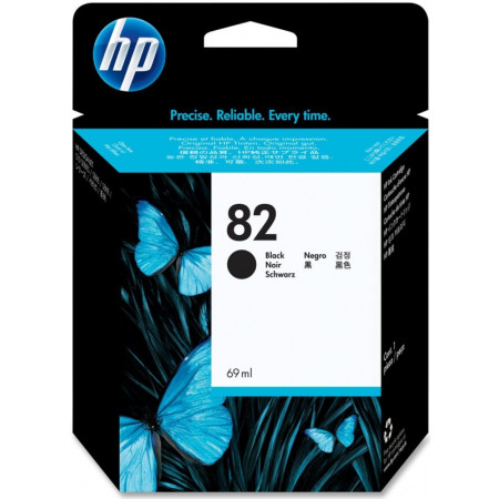 Картридж струйный HP 82 (CH565A) черный
