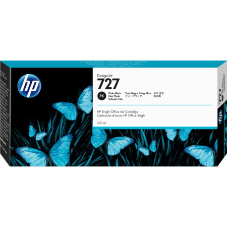 Картридж струйный HP 727 (F9J79A) черный