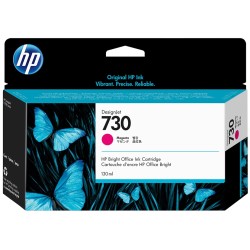 Картридж струйный HP 730 (P2V63A) пурпурный (с чипом)