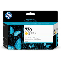 Картридж струйный HP 730 (P2V64A) желтый (с чипом)