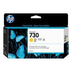 Картридж струйный HP 730 (P2V64A) желтый (с чипом)