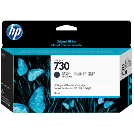 Картридж струйный HP 730 (P2V65A) черный матовый