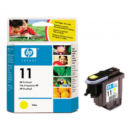 Печатающая головка HP 11 (C4813A) желтый